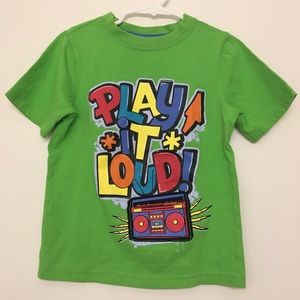 babyGap Green Tee Shirt with fun decoration Girl 5
